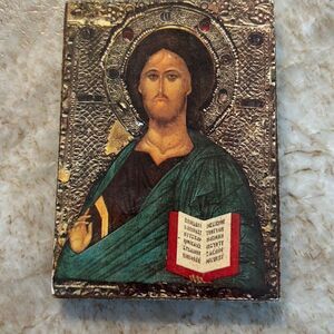 Byzantine Wood Plaque